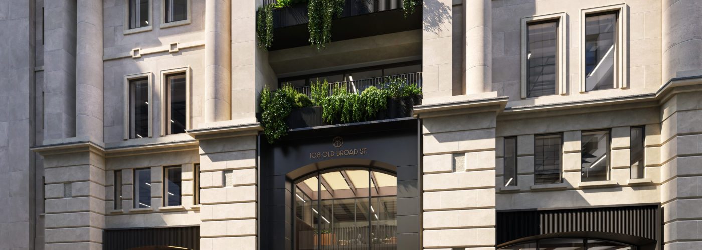 GBP 50m McLaughlin & Harvey contract awarded for PATRIZIA’s major City redevelopment at 108 Old Broad Street