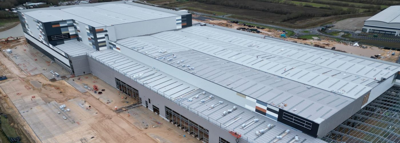 Major construction milestones reached at TJ Morris Distribution Centre, Doncaster