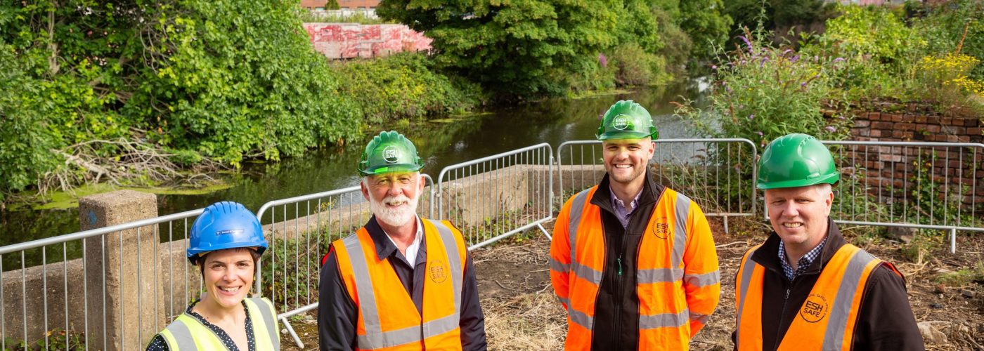 Esh Construction commences £4.1 million public realm improvement works along Rotherham Riverside