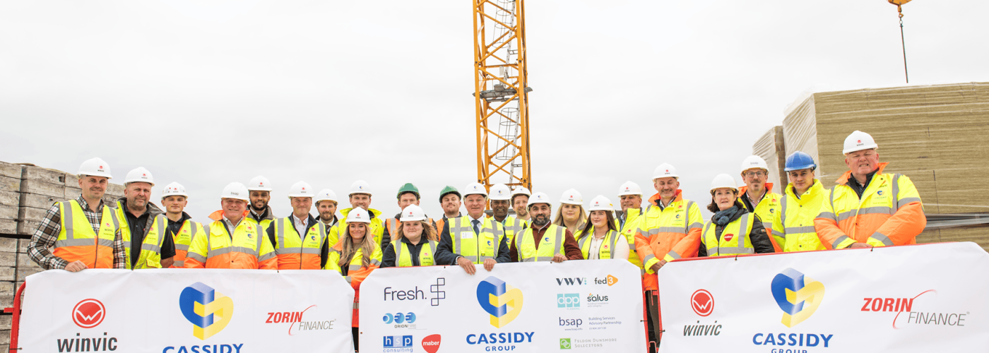 Latest Cassidy scheme tops out in Nottingham
