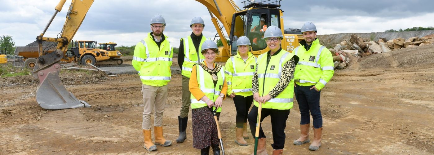 Mayor celebrates start of Barnsley site rejuvenation