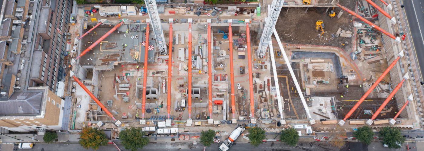 Altrad RMD Kwikform ground shoring solution helps cut project timescales at Baker Street project