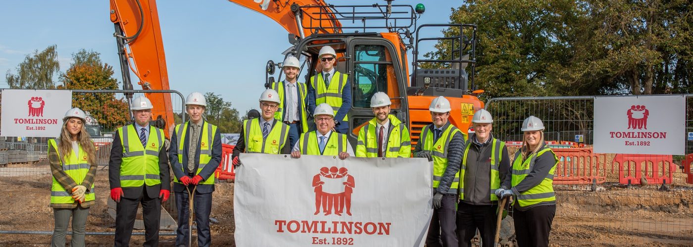 G F Tomlinson begins construction of new family contact centre in Worksop