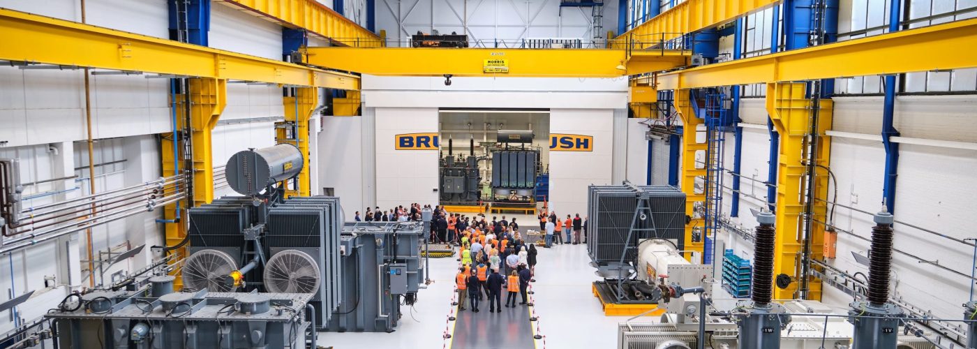 BRUSH opens flagship 132kV transformer test cell facility in UK