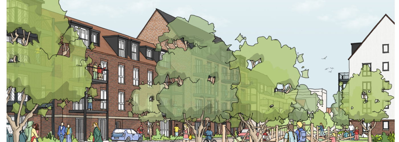 Detailed plans submitted for 153 homes in Redbridge