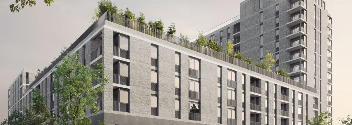 An £80m Build-to-Rent scheme to be developed by HG Living
for Pension Insurance Corporation, in central Milton Keynes
