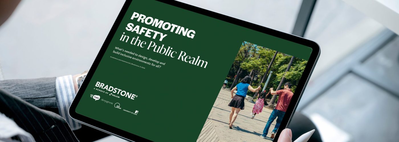 New whitepaper from Bradstone reveals extent of challenges in creating safe public realm spaces