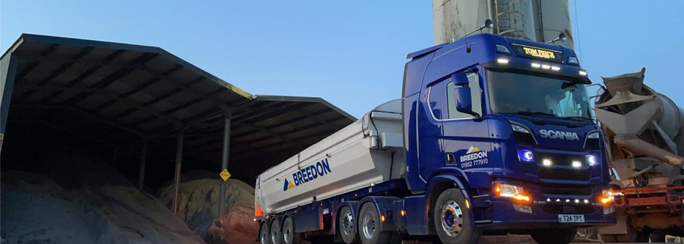 Breedon boosts productivity and cuts tachograph management time with Webfleet