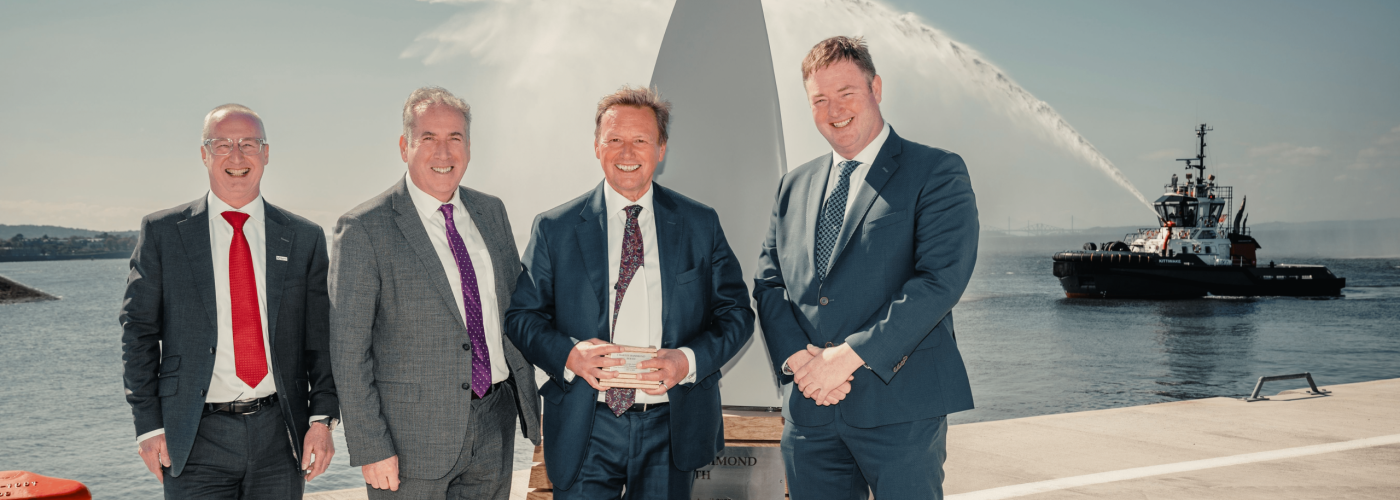 GRAHAM completes offshore renewable energy berth at Port of Leith