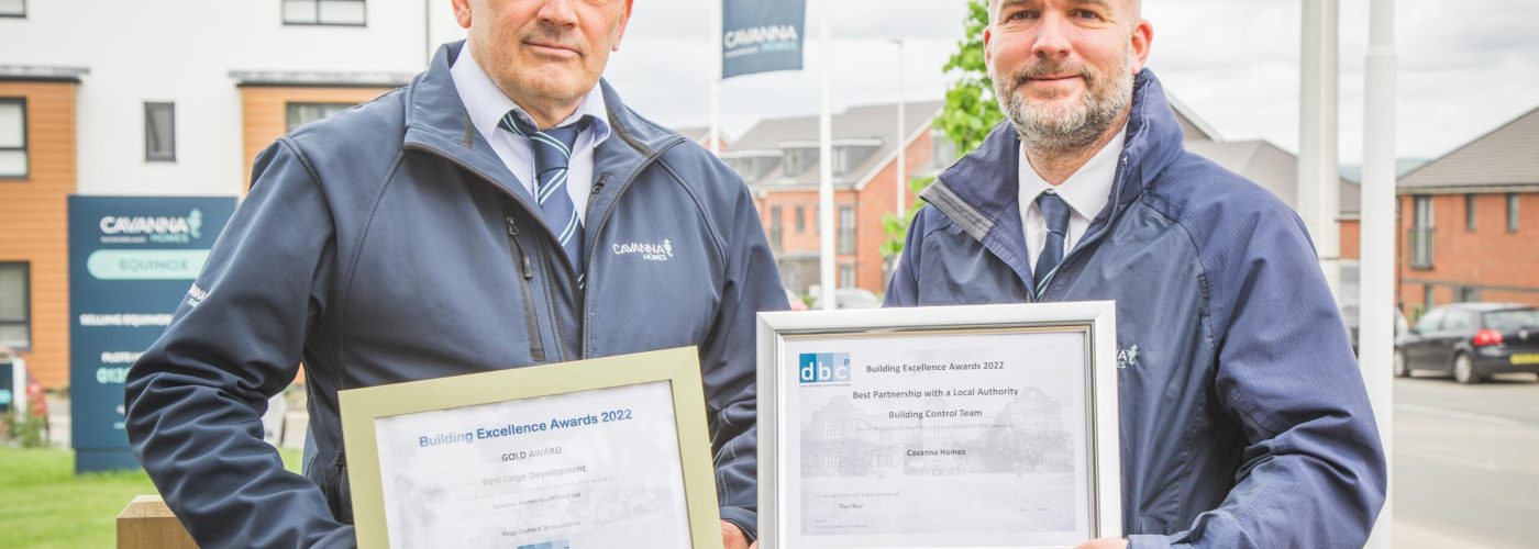 Cavanna Homes Strikes Gold at the Building Excellence Awards