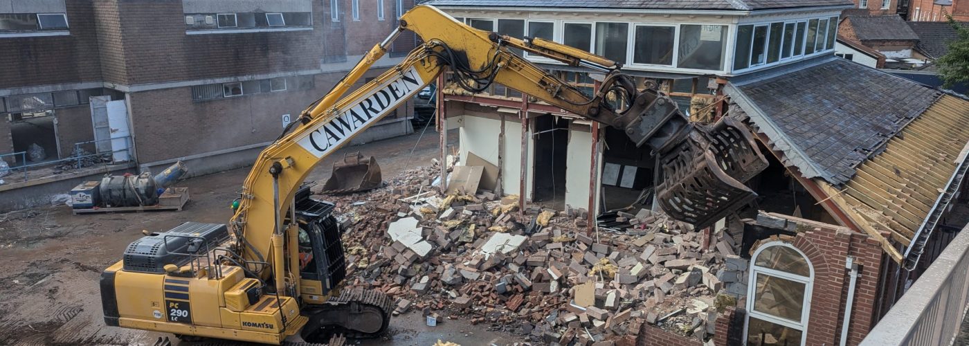 Shropshire Council Launch ‘Riverside Remembered’ Social History Project as Shopping Centre Demolition Gets Underway