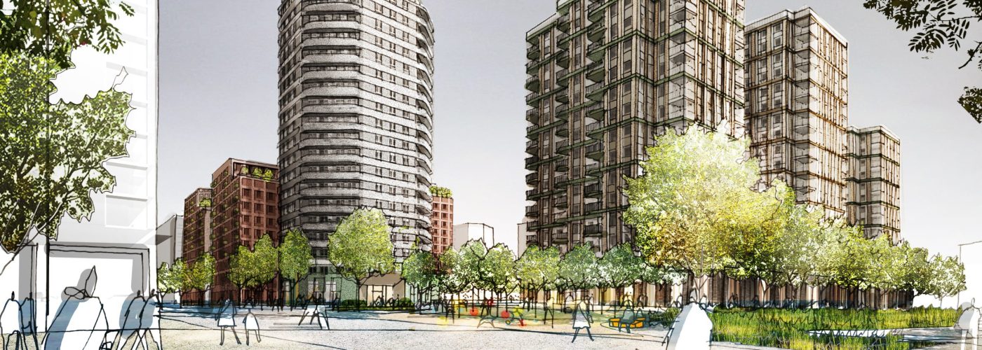 Remade in Dagenham: new homes and green spaces on the way for historic factory site