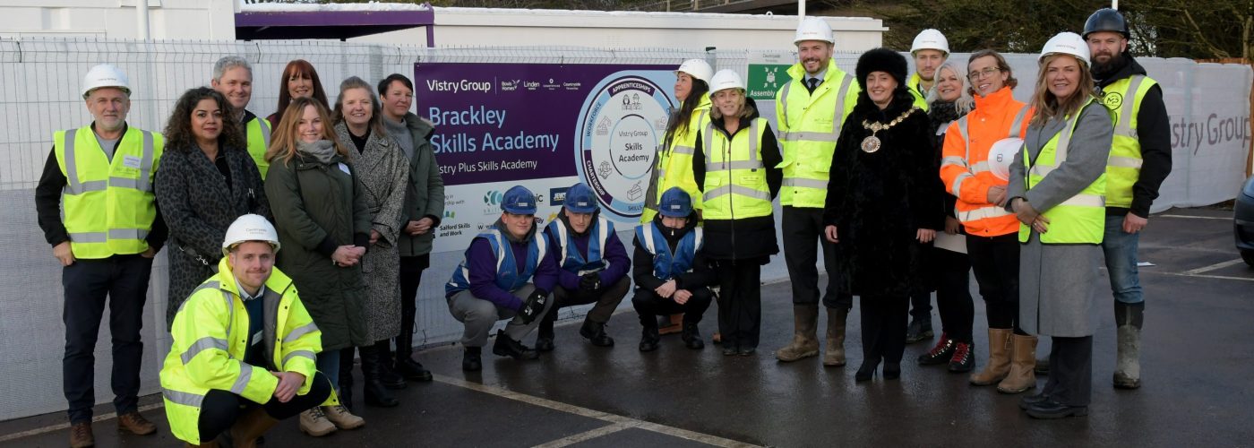 Brackley Village Skills Academy set to inspire next wave of construction talent in Salford