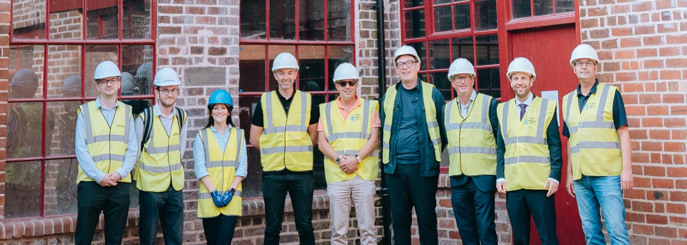 Topping out for Sheffield’s historic Leah’s Yard