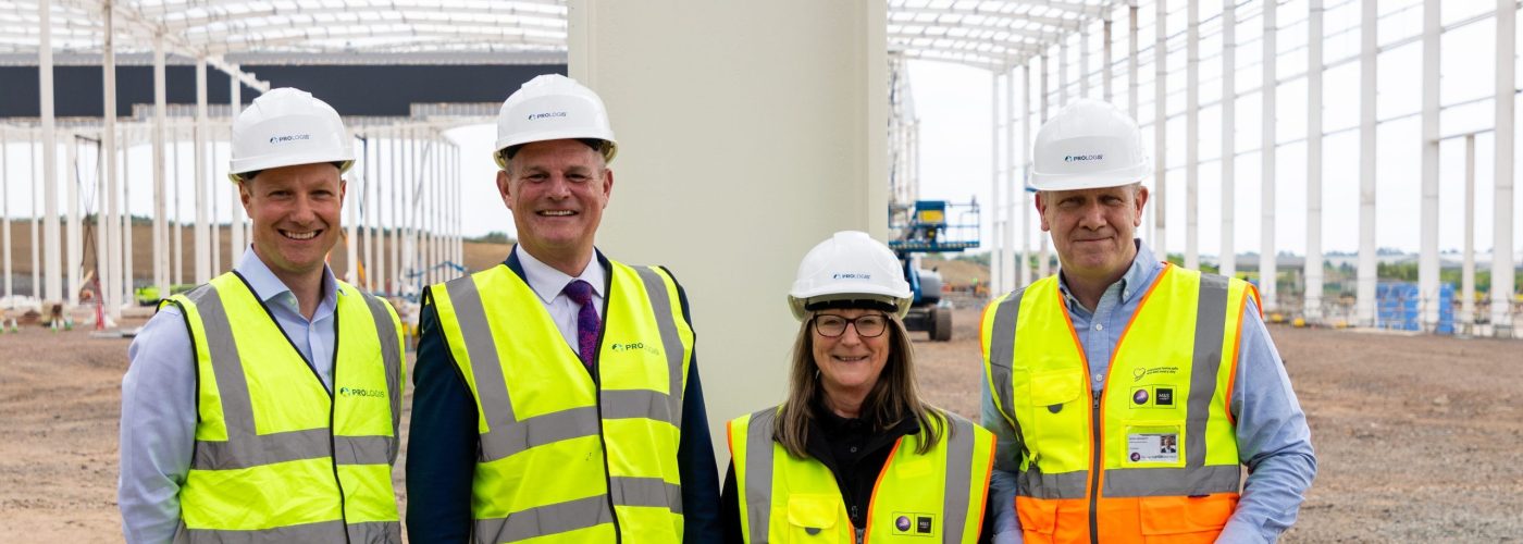 Marks & Spencer begins construction on landmark £340m automated food distribution centre