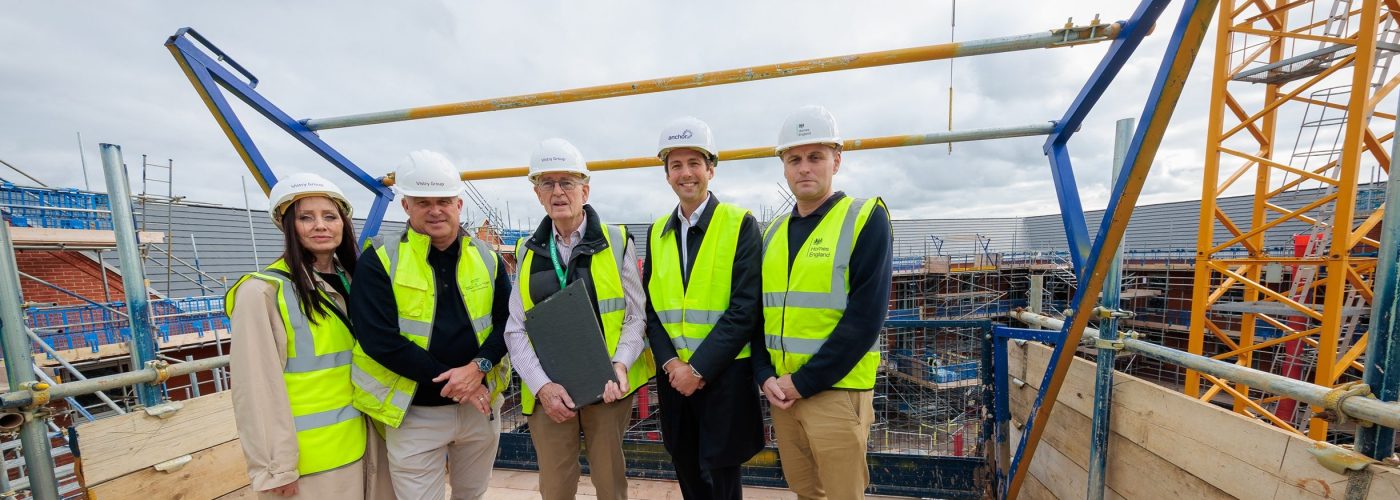 TOPPING OUT CEREMONY MARKS SUCCESSFUL COMPLETION AT ANCHOR’S EDWALTON DEVELOPMENT