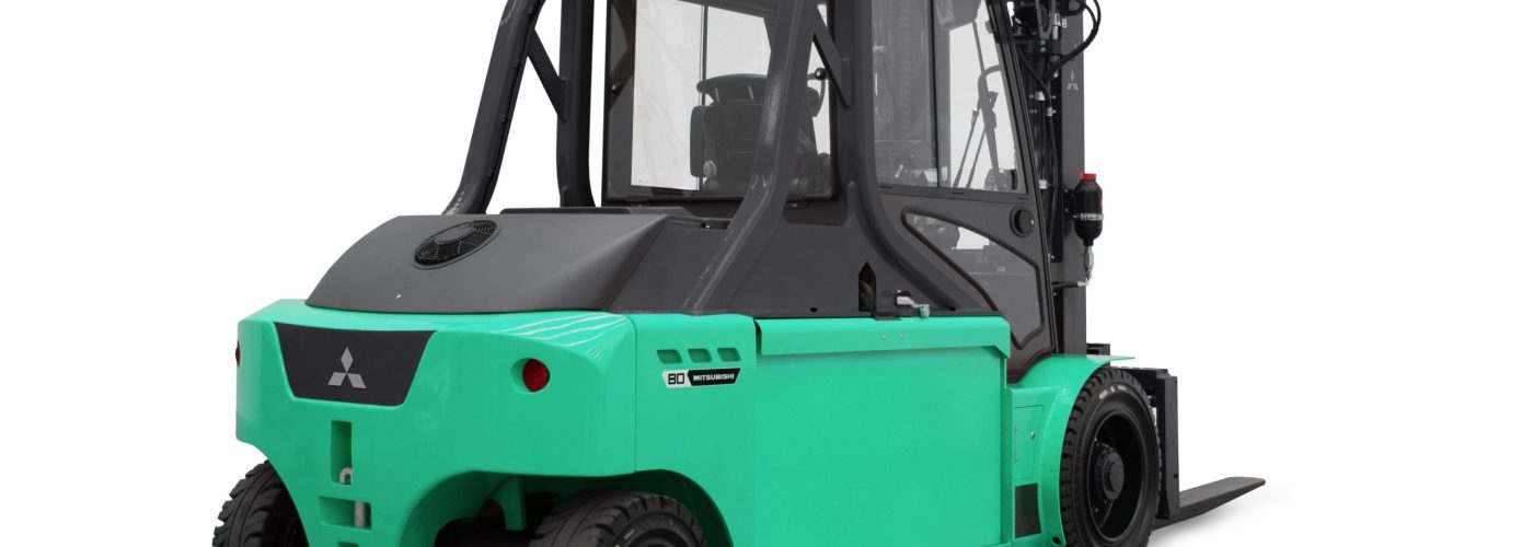 Heavy duty electric counterbalance joins the Mitsubishi Forklift Trucks series