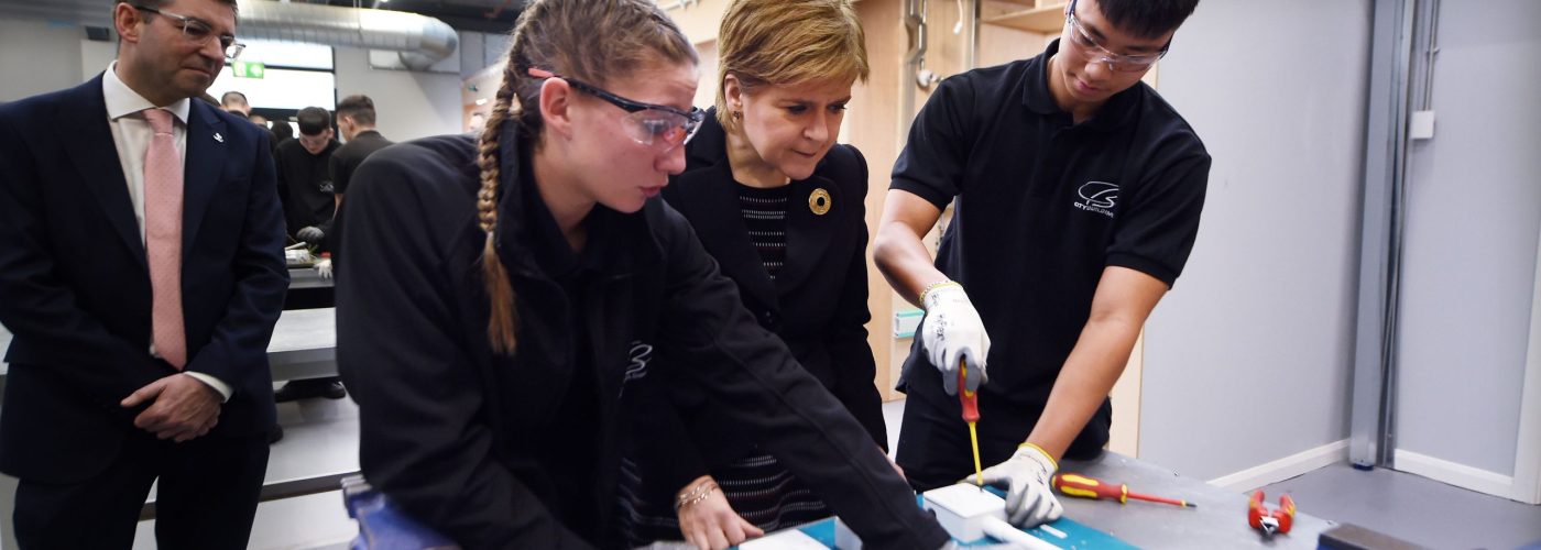 FIRST MINISTER OPENS ONE OF SCOTLAND’S MOST SUSTAINABLY BUILT COLLEGES