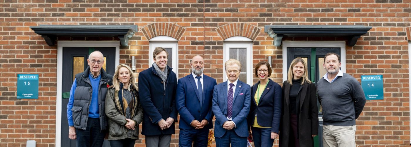 Vistry Group celebrates completion of first homes at Fairham, Nottingham