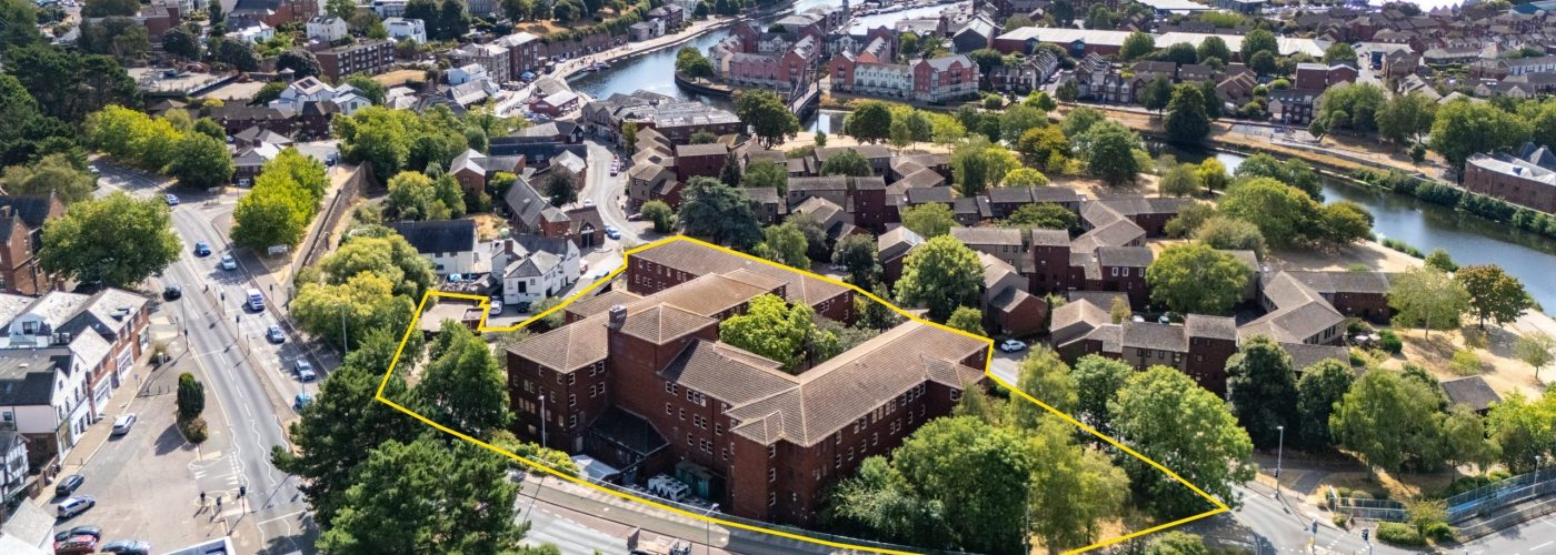 Rare redevelopment opportunity brought to the market in Exeter’s city centre