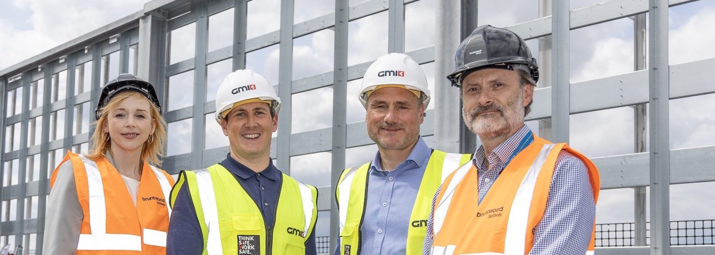 GMI Construction Group completes topping out of innovative lab and workspace, Citylabs 4.0