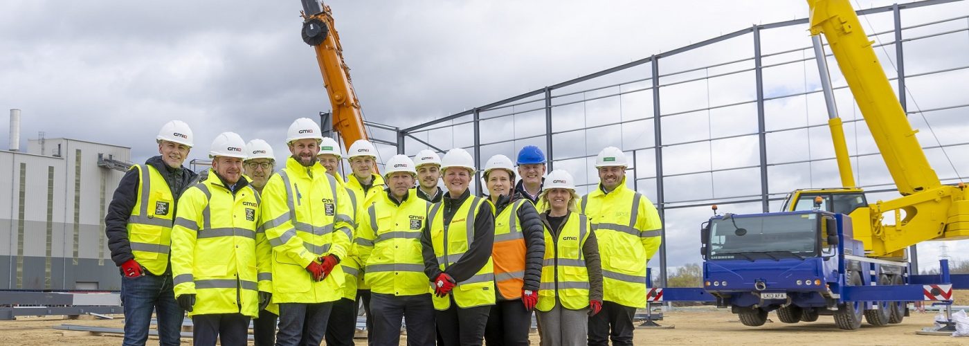 Steel rises at Mountpark Ferrybridge as first unit takes shape