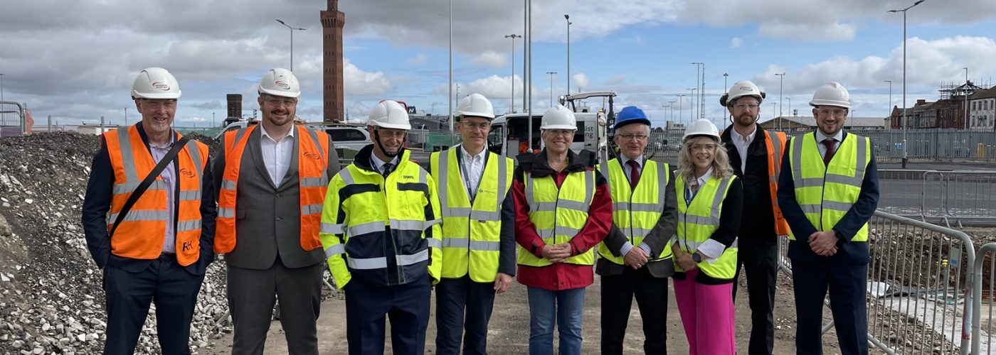 RWE welcomes local MPs to its Grimsby Hub to mark site expansion works and discuss future plans for the region