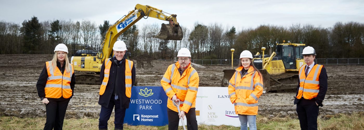 Work Starts on Site to Build New Homes in Glenrothes