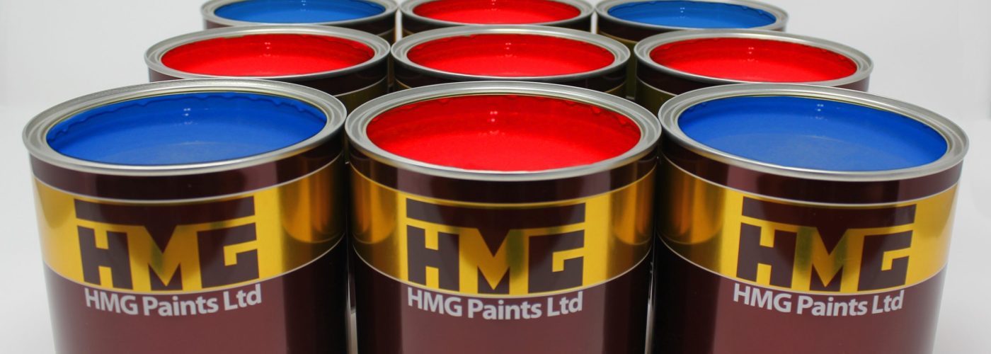 HMG Paints Evolution Tins Made in Britain