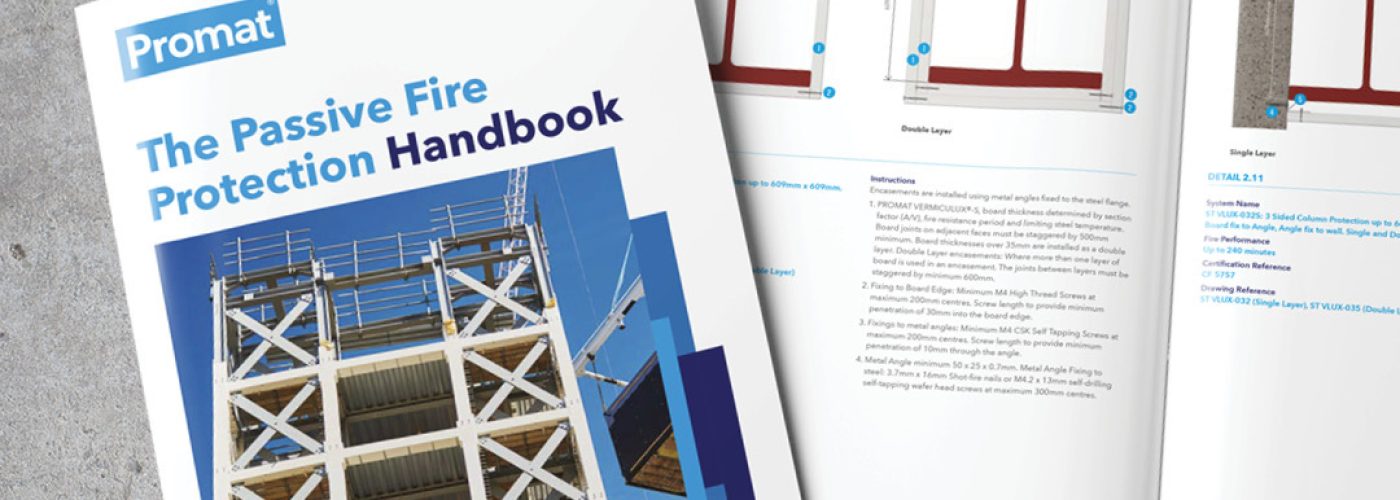 Promat updates Passive Fire Protection Handbook with new guidance on structural steel
