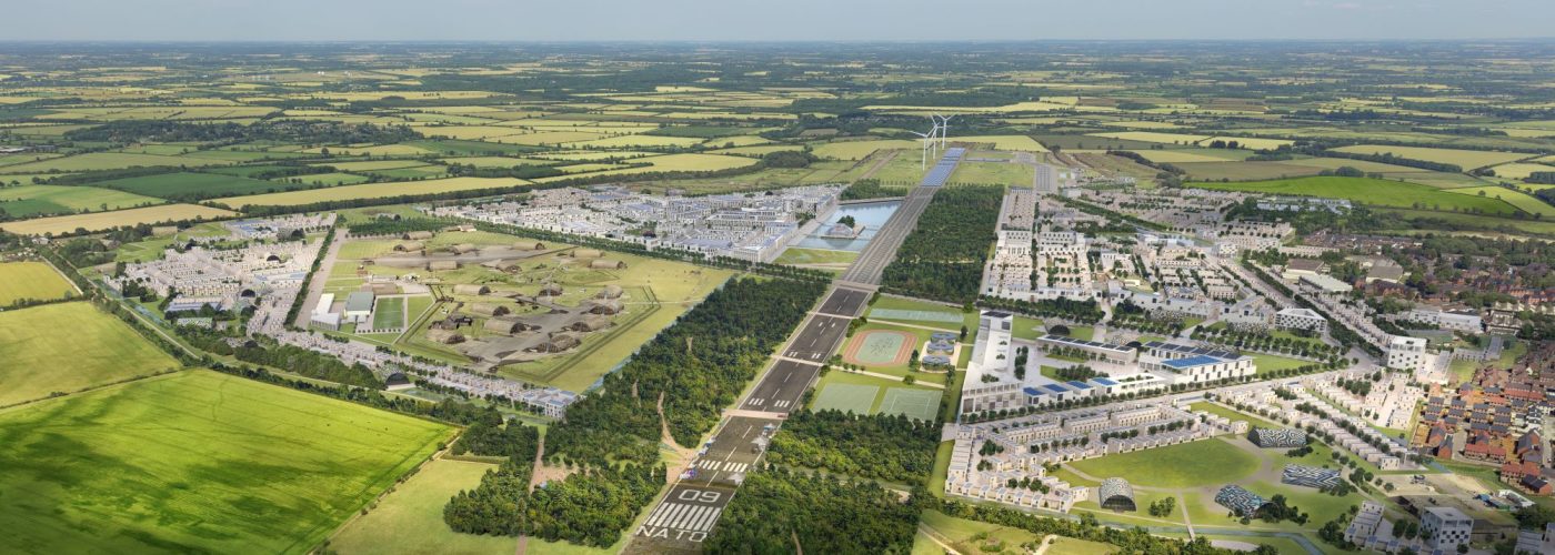 9,000-home masterplan for Heyford Park submitted in landmark outline planning bid