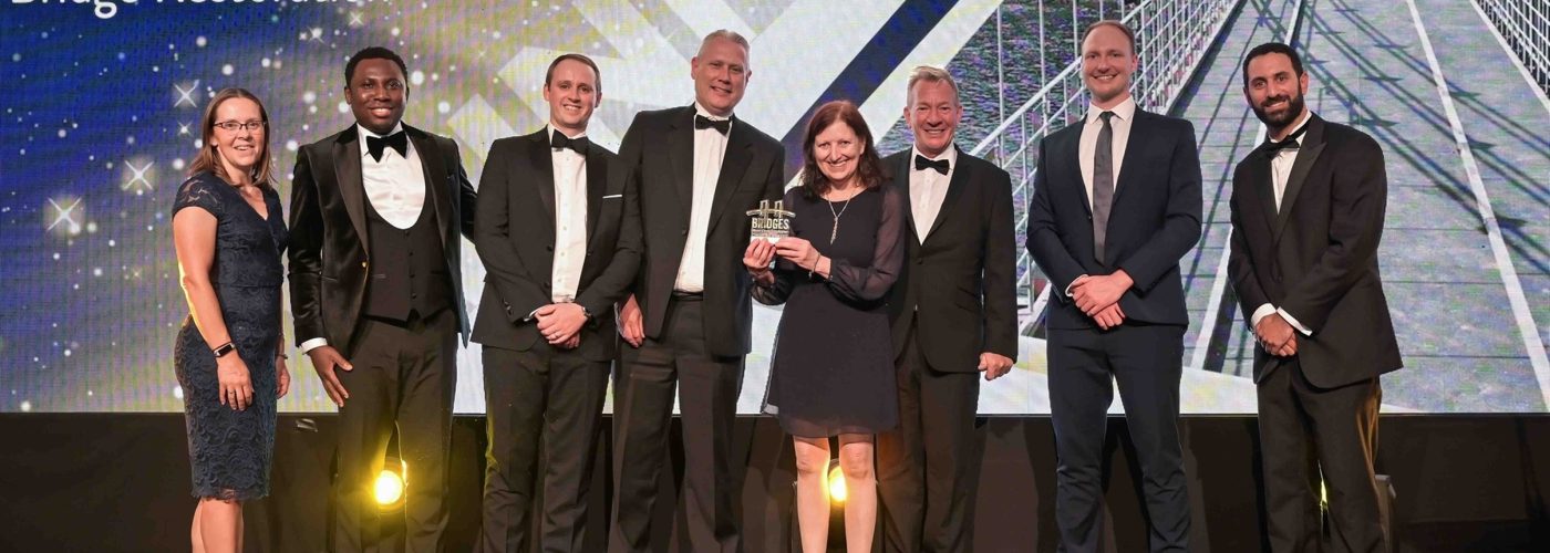 Spencer Bridge Engineering honoured in major industry awards for work on historic Union Chain Bridge