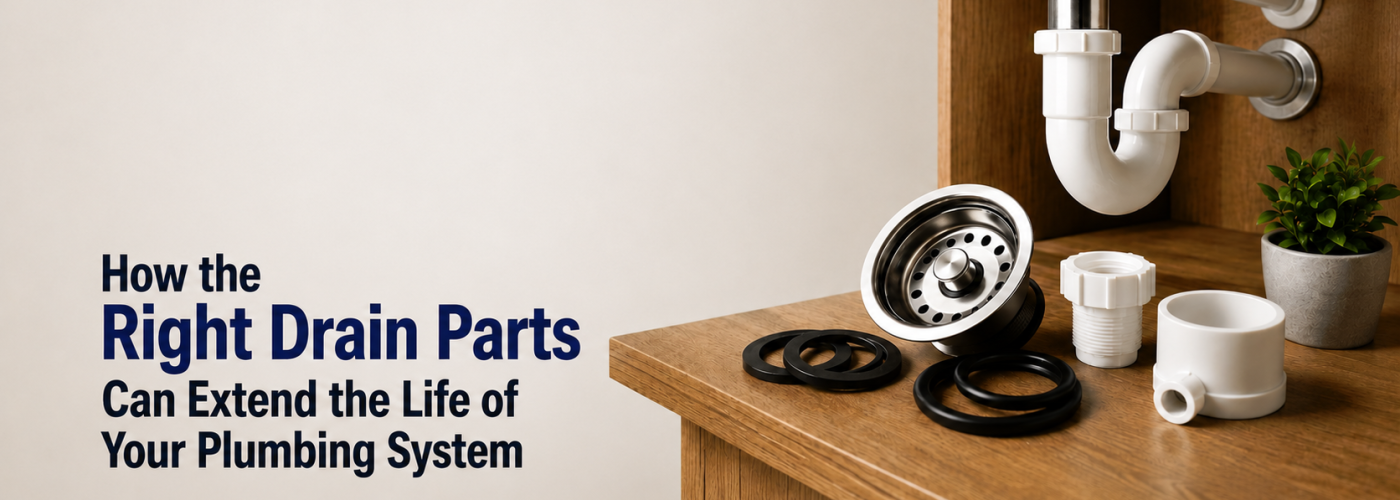 How the Right Drain Parts Can Extend the Life of Your Plumbing System