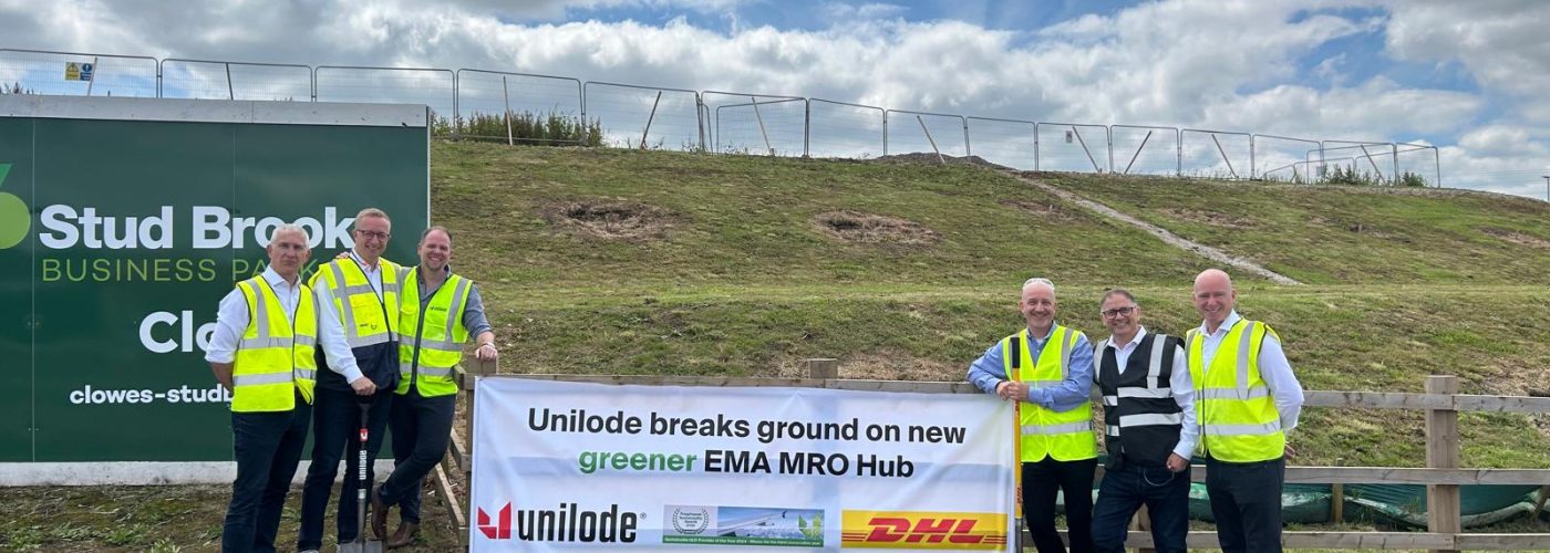 Unilode Aviation Solutions take Unit 5b 27,000 sq ft facility at Stud Brook Business Park, Castle Donington