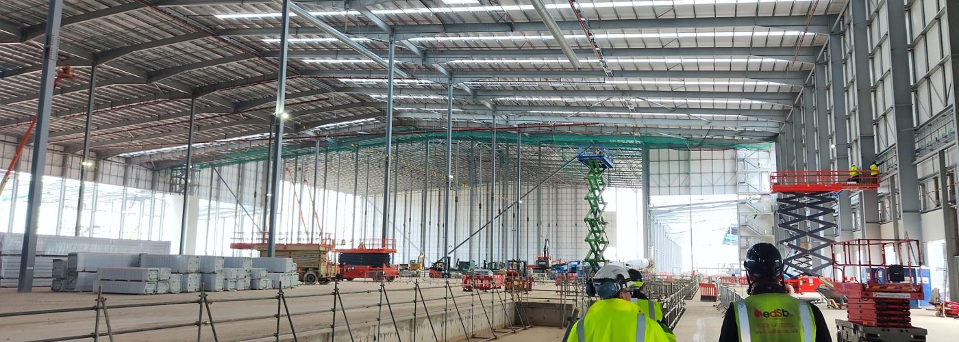 EDSB and Siemens protect a major new UK warehouse