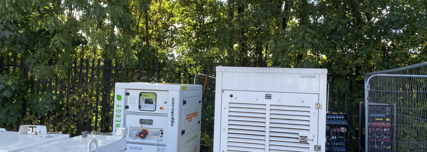 Aggreko Batteries Save Keltbray Over 200 Tonnes of Carbon in a Year