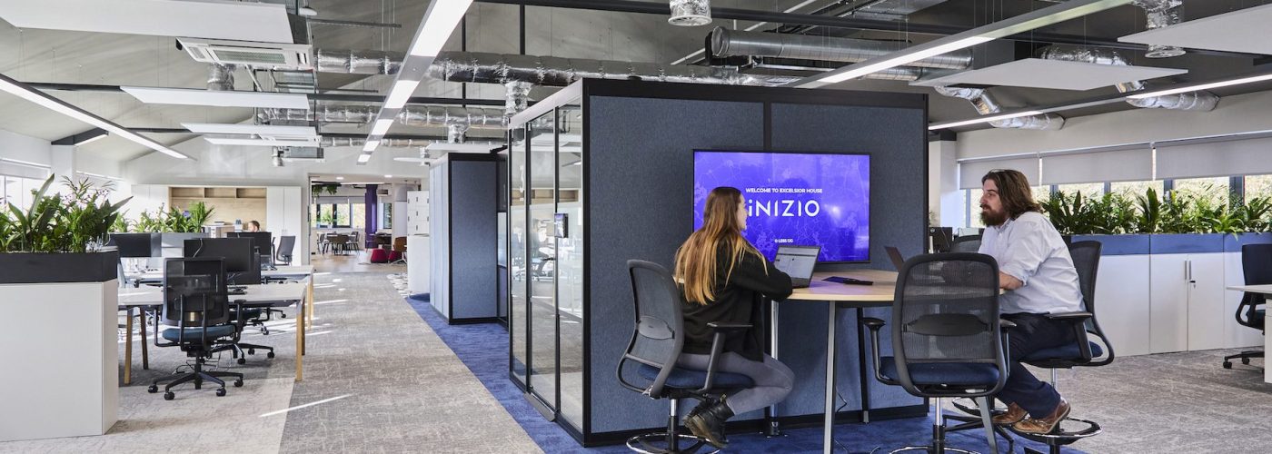 Blueprint Interiors create contemporary workspace at Inizio’s new Ashby office