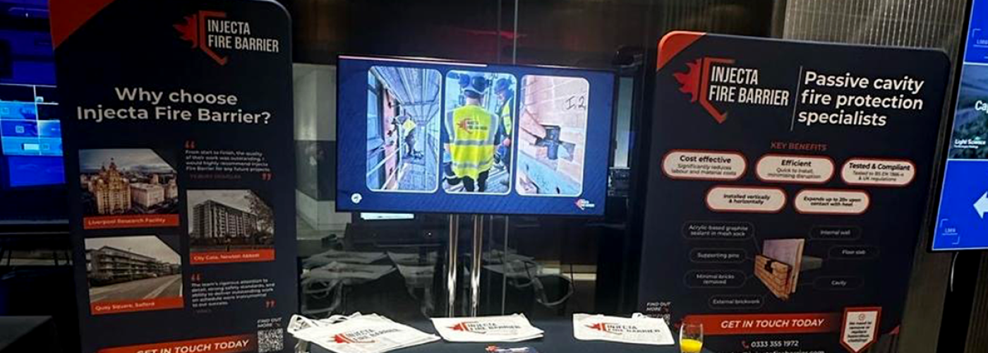 Injecta Fire Barrier Presents at London Stock Exchange