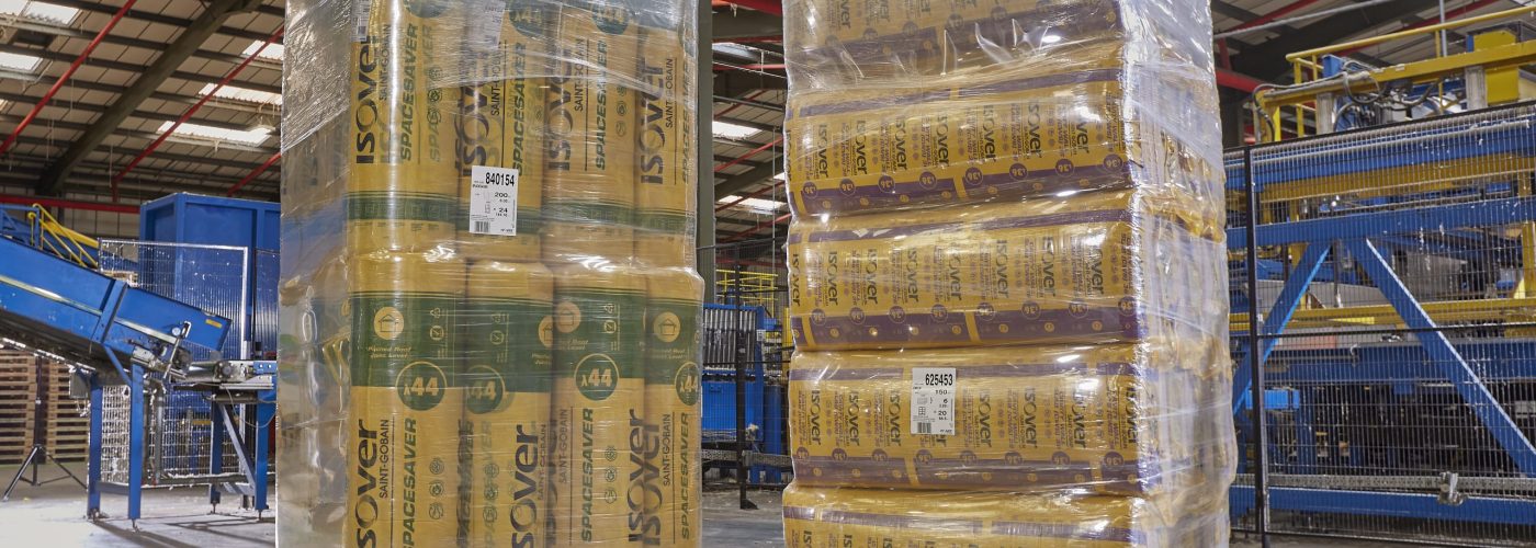 Isover becomes the first insulation manufacturer in the UK to switch to reusable pallets