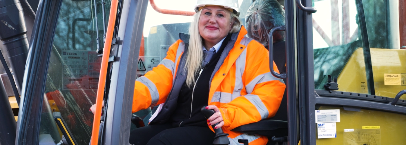 Female construction workers mark International Women’s Day