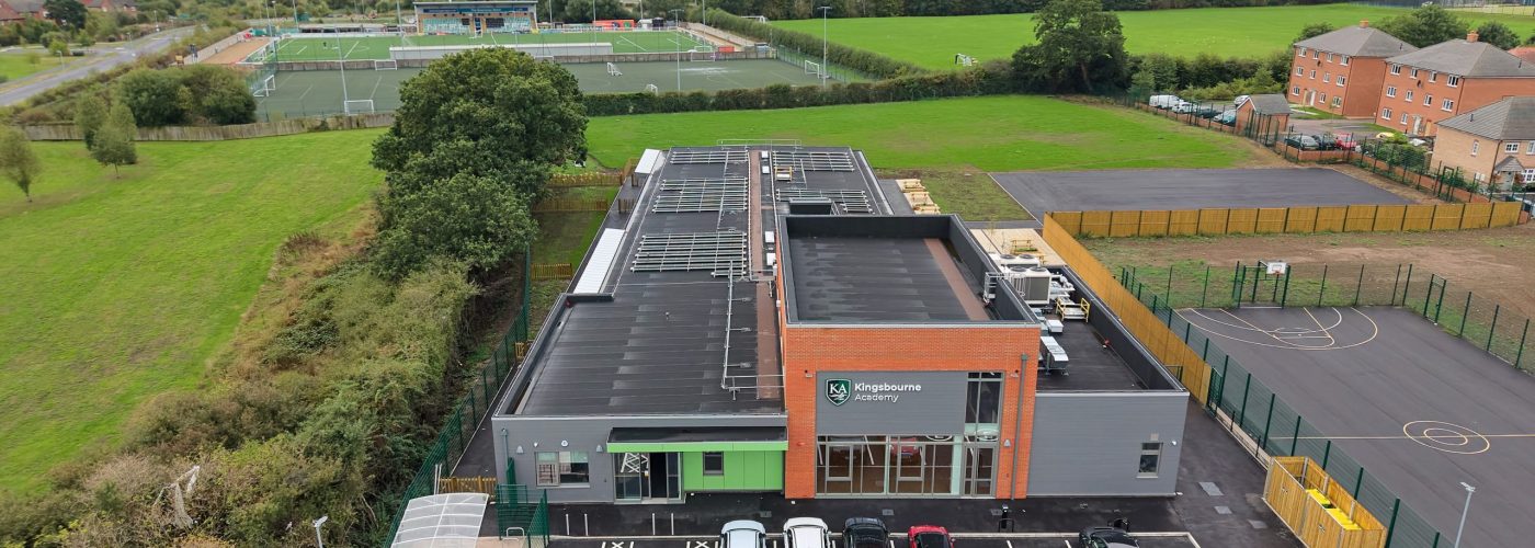 Kingsbourne Academy welcomes first pupils following completion by Conlon Construction
