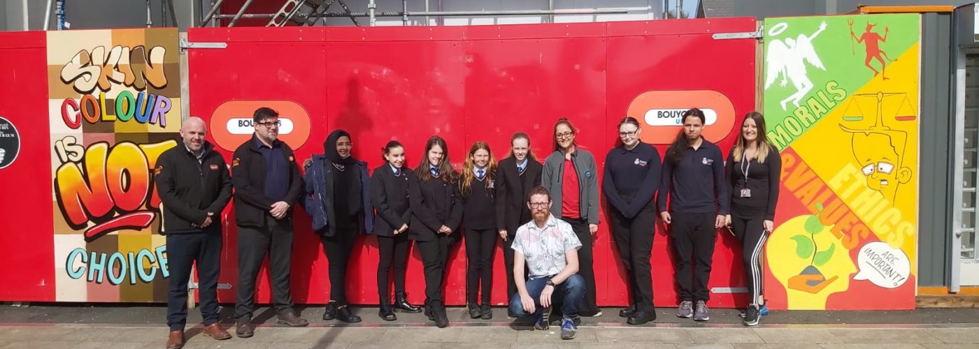 Bouygues UK Welcomes Schoolchildren to Kingsway Site