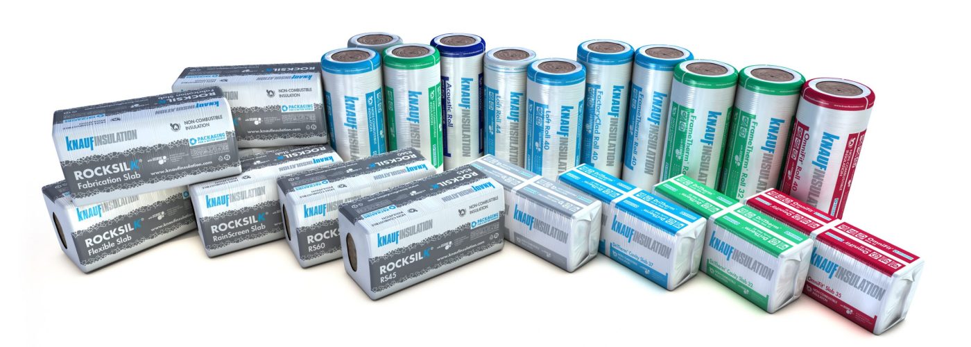 Knauf Insulation has launched new packaging designs across the entire range