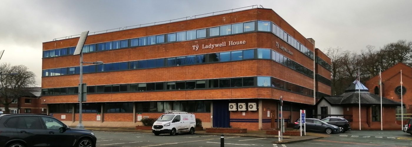 Ladywell House in Newtown where Pave Aways will open its second office in Wales