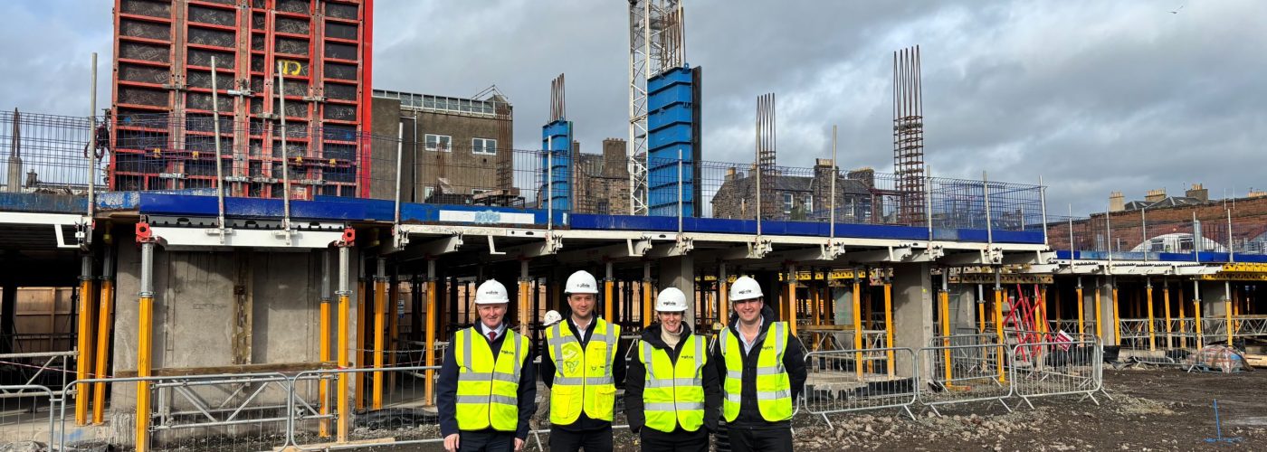 Firethorn Trust reaches build milestone at Leith Walk PSBA site