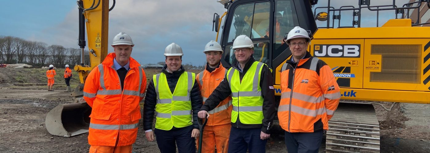 Works commence on new £1.5m gatehouse and access road at Westway