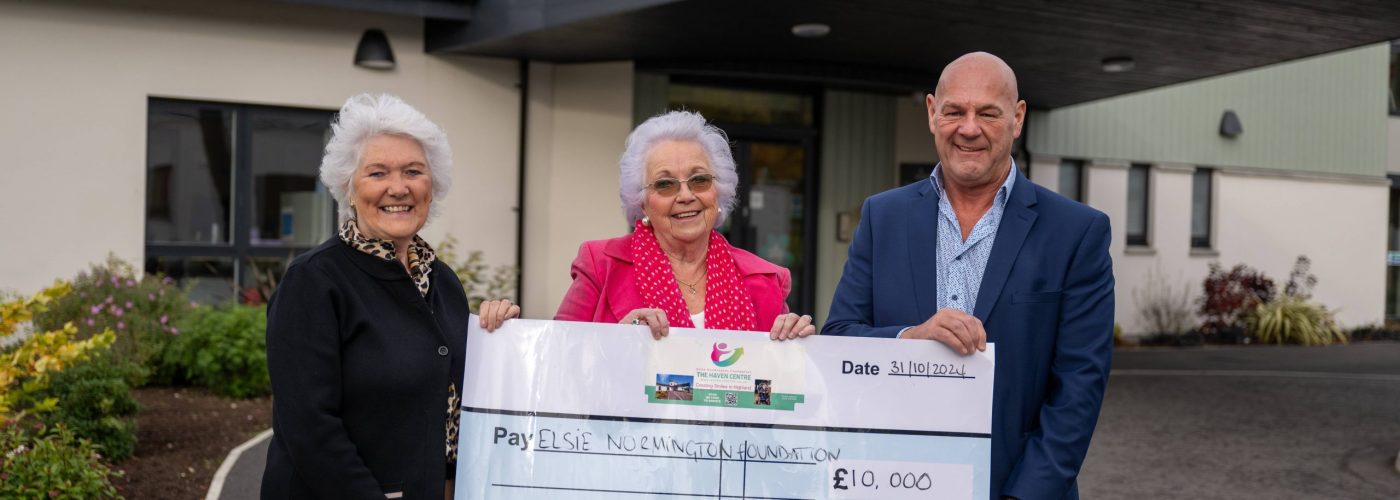 £10,000 from Macleod Roofing kickstarts Elsie Normington Foundation’s fundraising project