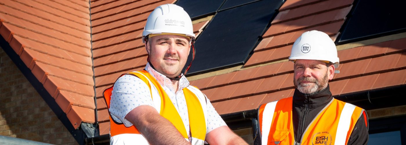 Esh Construction developing first net zero homes for Thirteen Group