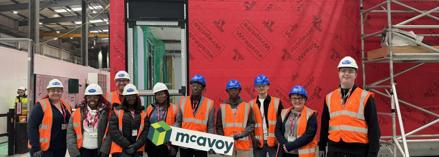 McAvoy completes Leeds colleges’ campus block and concludes student training programme