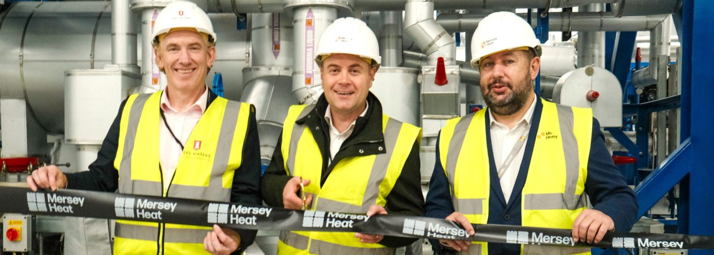 Providing a low carbon future for Liverpool, the new Mersey Heat Energy Centre opens today